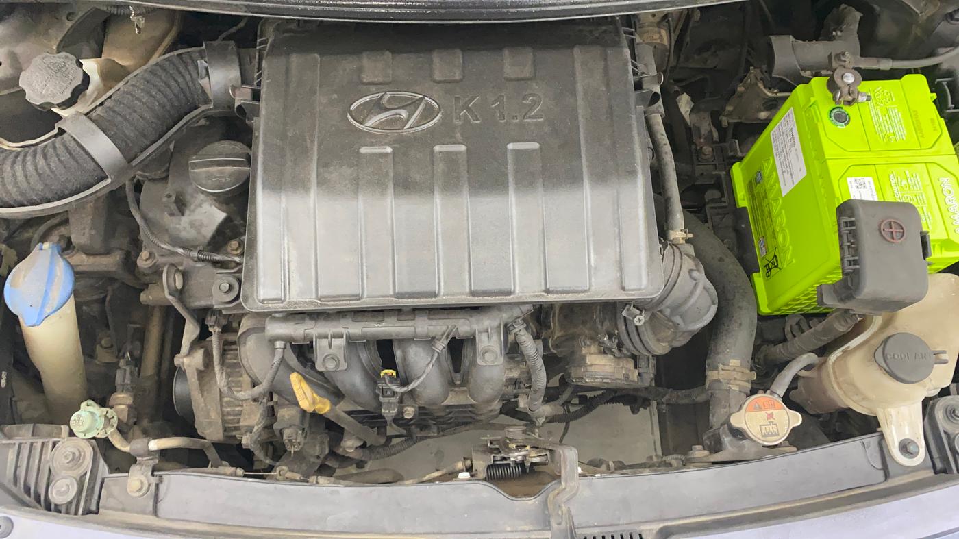 2015 Hyundai Grand i10 ASTA 1.2 KAPPA VTVT, Petrol, Manual, 56,423 km, Engine View
