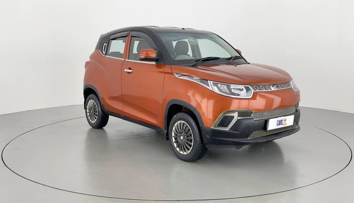 2016 Mahindra Kuv100 K4 5 STR, Petrol, Manual, 23,645 km, Right Front Diagonal