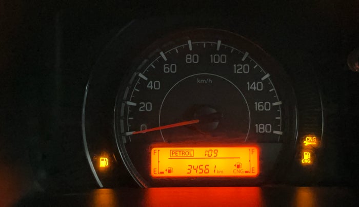 2022 Maruti New Wagon-R LXI CNG (O) 1.0, CNG, Manual, 34,551 km, Odometer Image