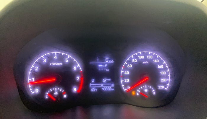 2019 Hyundai Verna 1.4 EX PETROL, Petrol, Manual, 43,835 km, Odometer Image