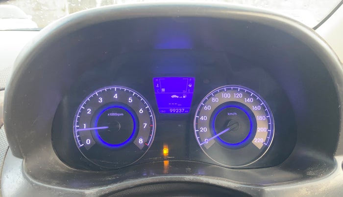 2013 Hyundai Verna FLUIDIC 1.6 VTVT SX OPT, Petrol, Manual, 99,222 km, Odometer Image