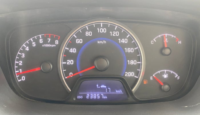 2015 Hyundai Grand i10 SPORTZ 1.2 KAPPA VTVT, Petrol, Manual, 23,888 km, Odometer Image