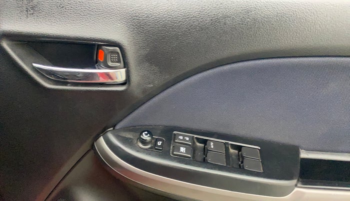 2021 Maruti Baleno ZETA CVT PETROL 1.2, Petrol, Automatic, 24,118 km, Driver Side Door Panels Control