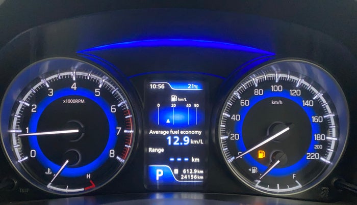 2021 Maruti Baleno ZETA CVT PETROL 1.2, Petrol, Automatic, 24,118 km, Odometer Image