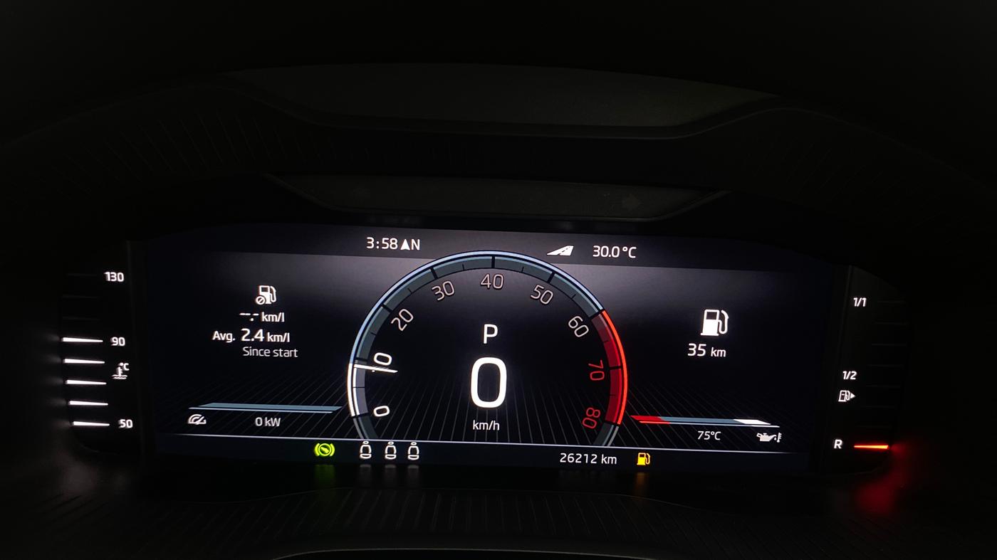 2023 Skoda Kodiaq L&K, Petrol, Automatic, 26,207 km, Odometer Image