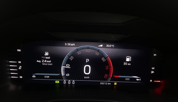 2023 Skoda Kodiaq L&K, Petrol, Automatic, 26,207 km, Odometer Image