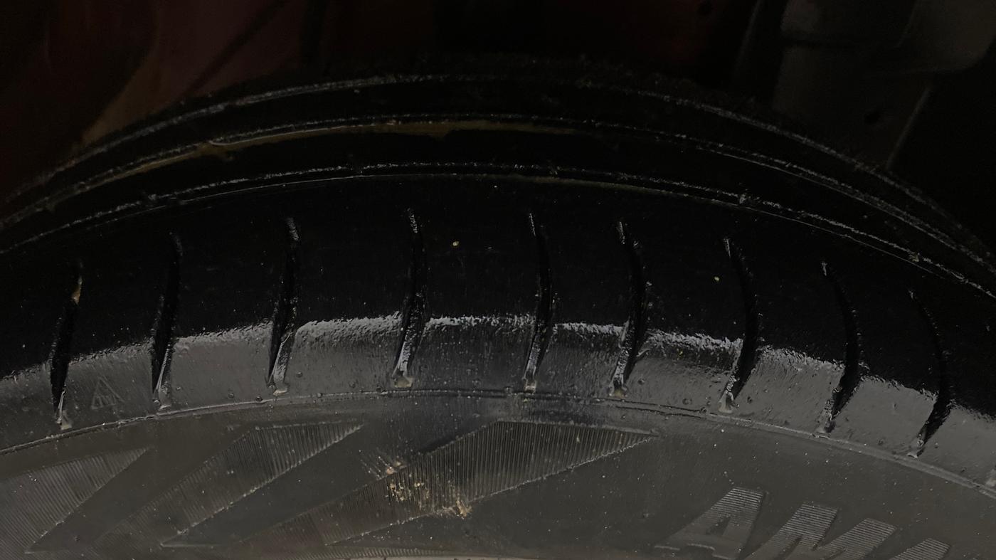 2015 Datsun Go Plus T, Petrol, Manual, 71,861 km, Right Front Tyre Tread