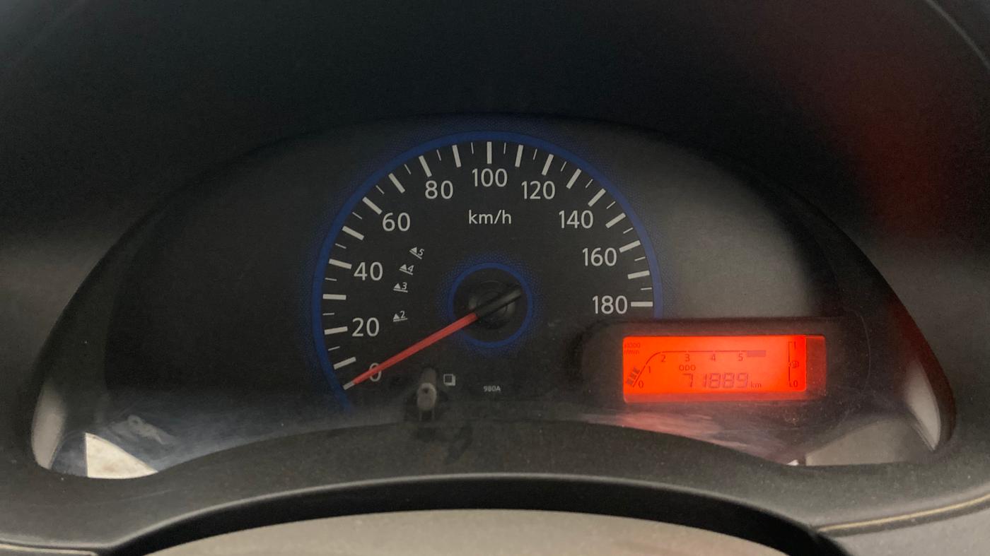 2015 Datsun Go Plus T, Petrol, Manual, 71,861 km, Odometer Image