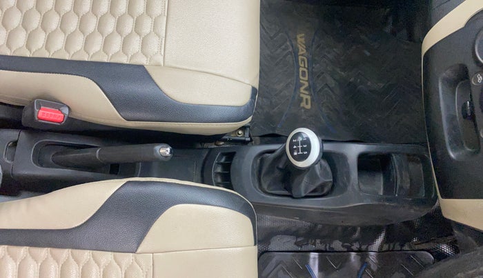 2017 Maruti Wagon R 1.0 VXI, Petrol, Manual, 66,046 km, Gear Lever