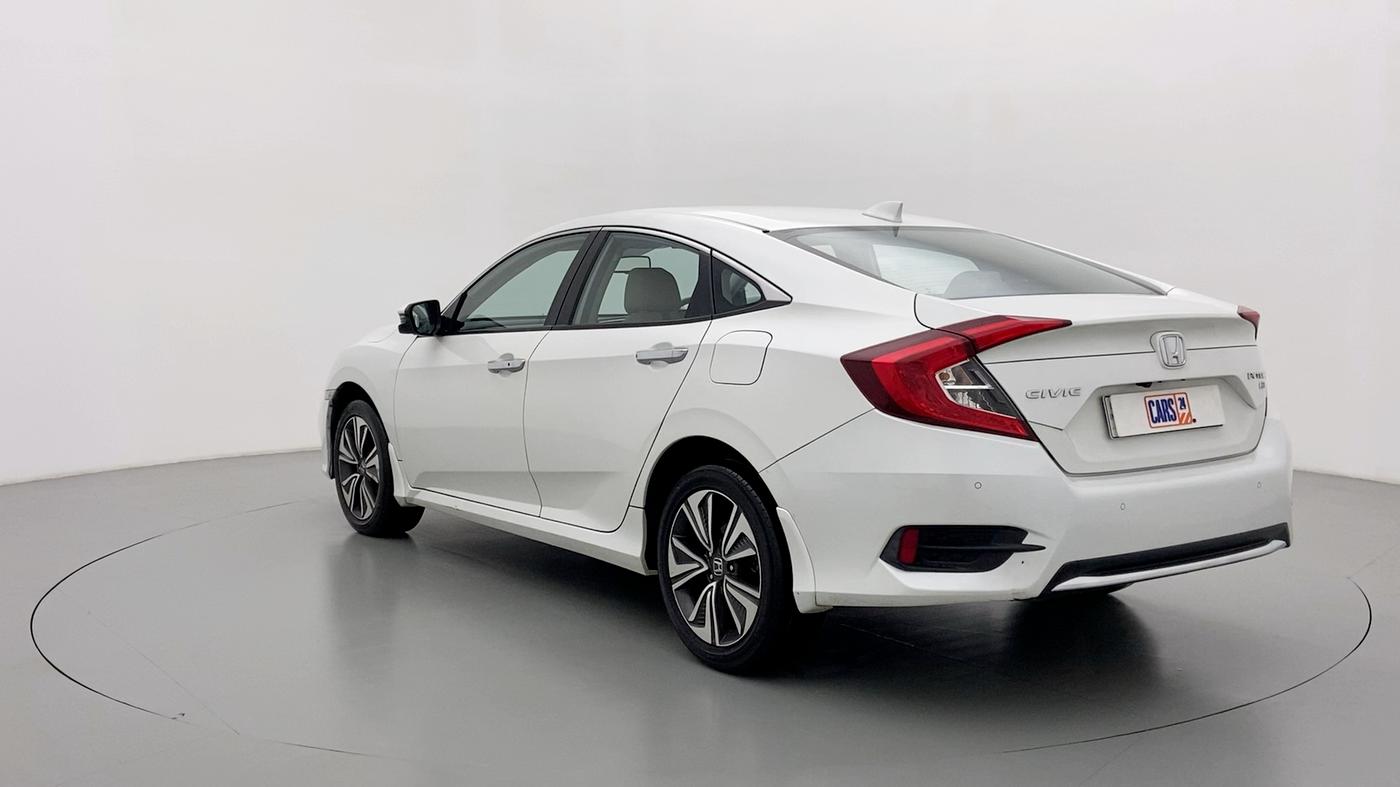 2019 Honda Civic ZX CVT PETROL, Petrol, Automatic, 10,191 km, Left Back Diagonal