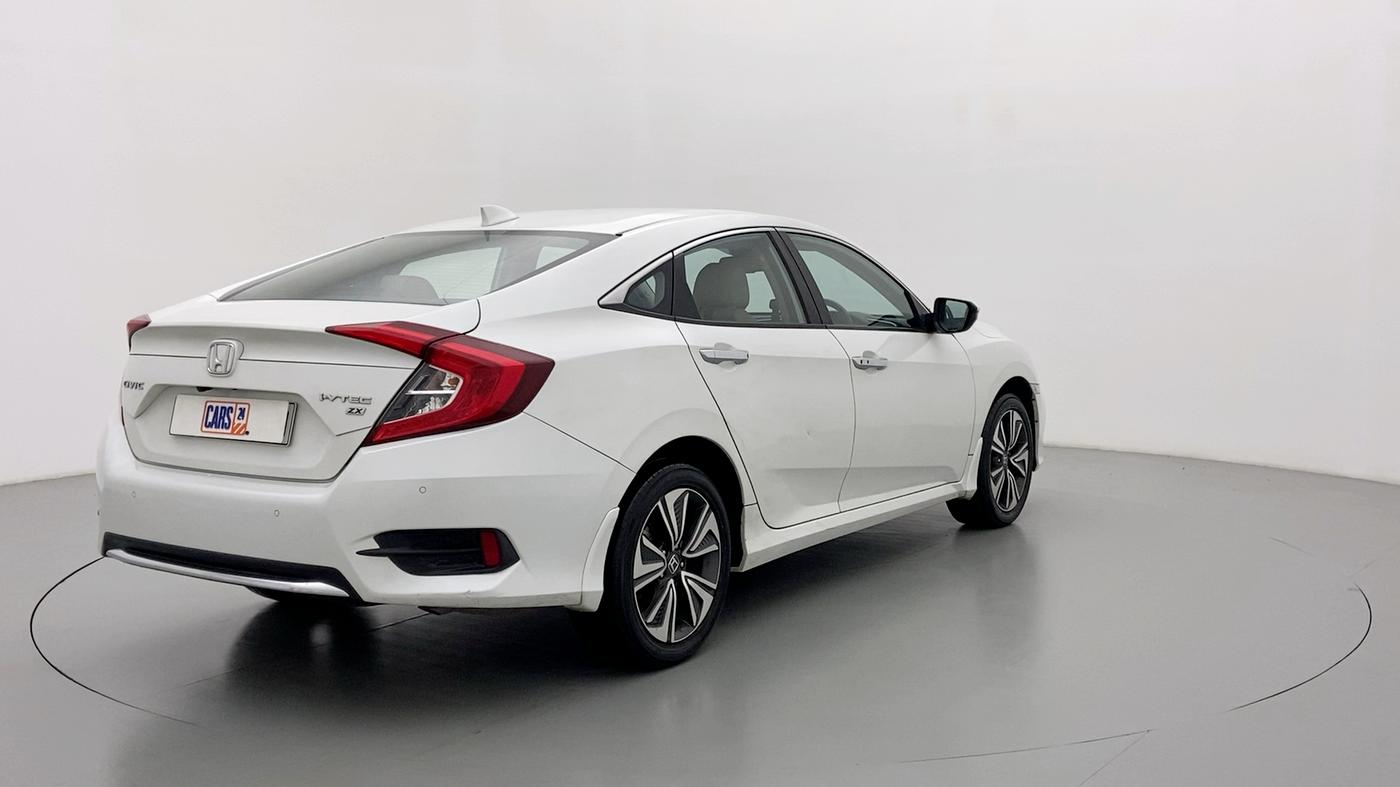 2019 Honda Civic ZX CVT PETROL, Petrol, Automatic, 10,191 km, Right Back Diagonal