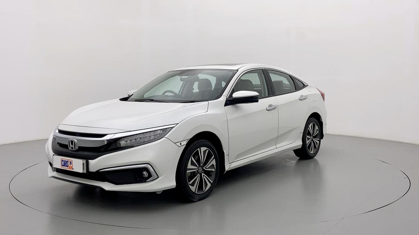 2019 Honda Civic ZX CVT PETROL, Petrol, Automatic, 10,191 km, Left Front Diagonal