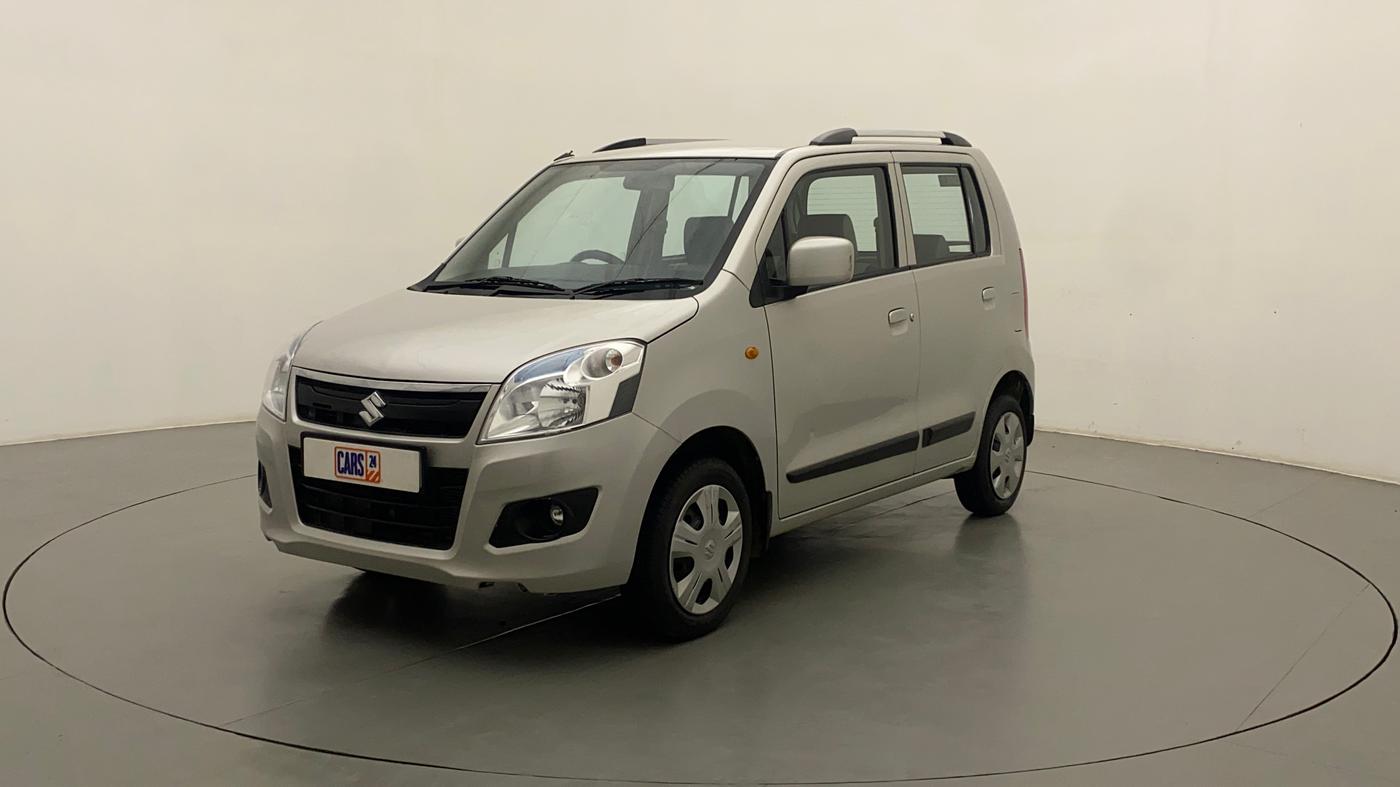 2015 Maruti Wagon R 1.0 VXI, Petrol, Manual, 40,716 km, Left Front Diagonal