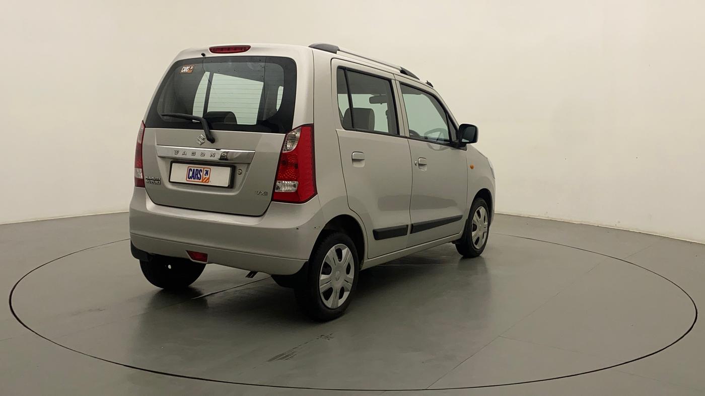 2015 Maruti Wagon R 1.0 VXI, Petrol, Manual, 40,716 km, Right Back Diagonal