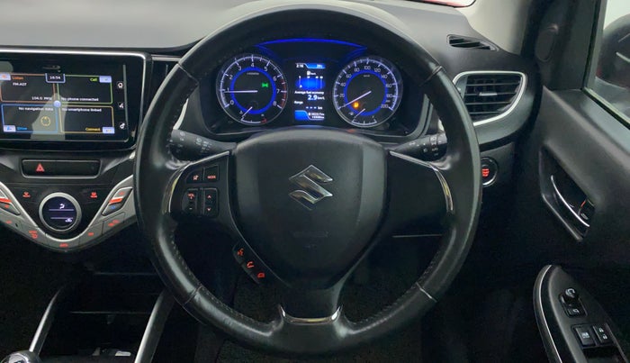 2017 Maruti Baleno ALPHA PETROL 1.2, Petrol, Manual, 16,230 km, Steering Wheel Close Up