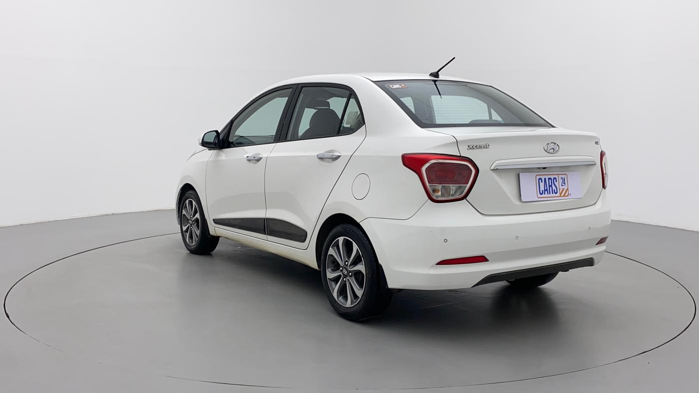 2014 Hyundai Xcent SX AT 1.2 (O), Petrol, Automatic, 91,339 km, Left Back Diagonal