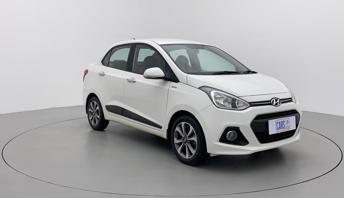 2014 Hyundai Xcent SX AT 1.2 (O), Petrol, Automatic, 91,339 km, Right Front Diagonal