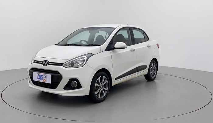 2014 Hyundai Xcent SX AT 1.2 (O), Petrol, Automatic, 91,339 km, Left Front Diagonal
