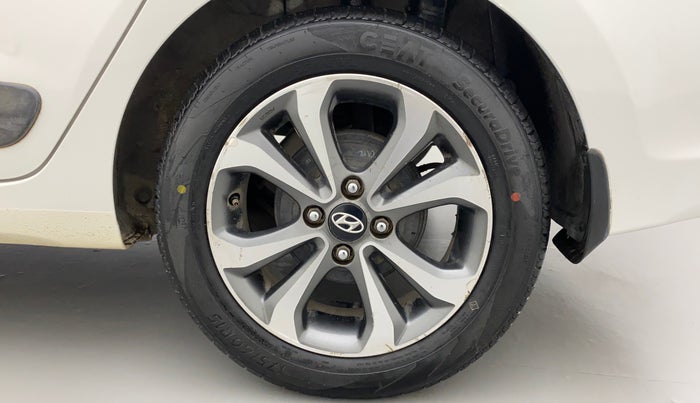 2014 Hyundai Xcent SX AT 1.2 (O), Petrol, Automatic, 91,339 km, Left Rear Wheel