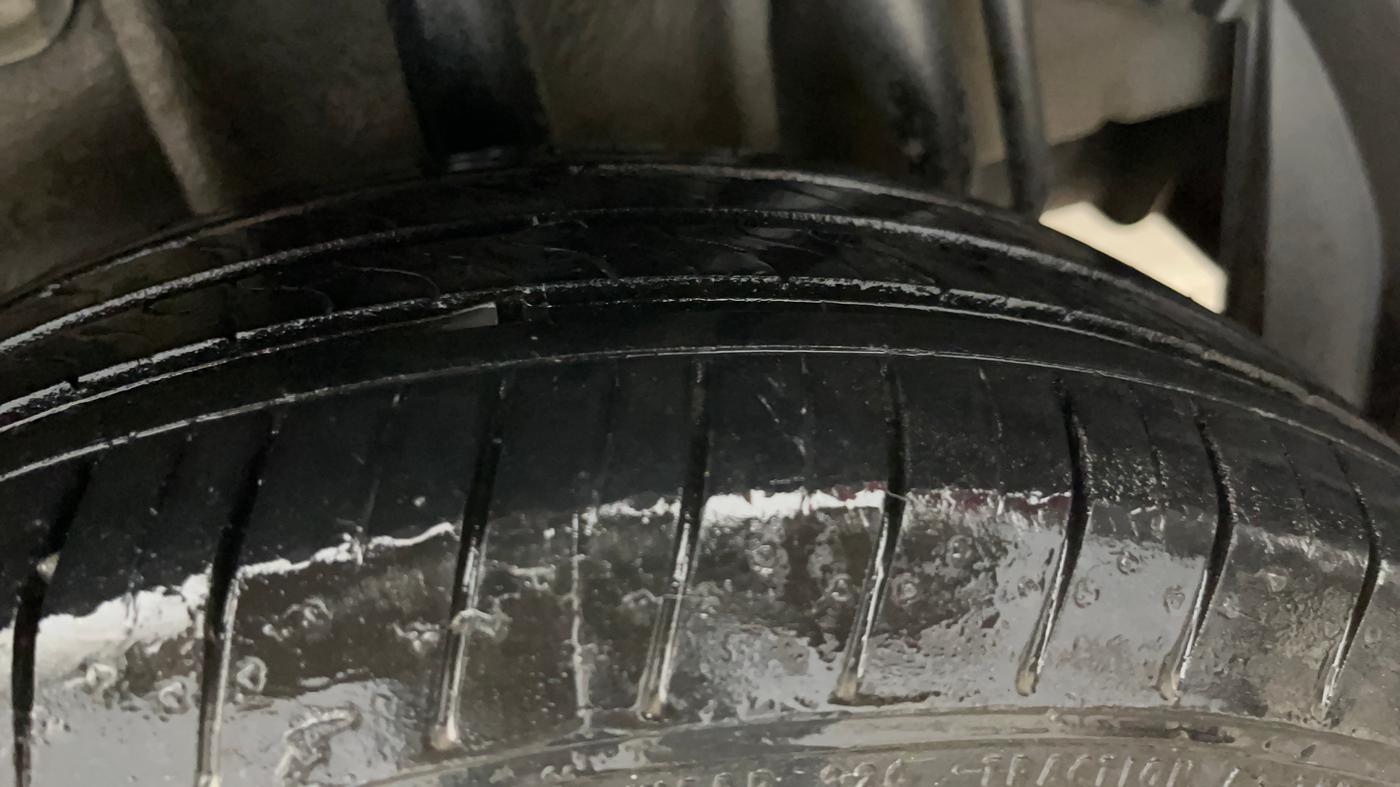 2018 Tata Tiago XT PETROL, Petrol, Manual, 75 km, Left Rear Tyre Tread