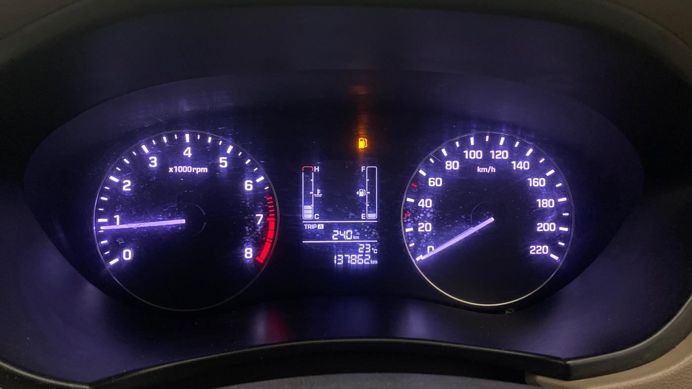 2017 Hyundai Elite i20 SPORTZ 1.2, Petrol, Manual, 1,37,838 km, Odometer Image