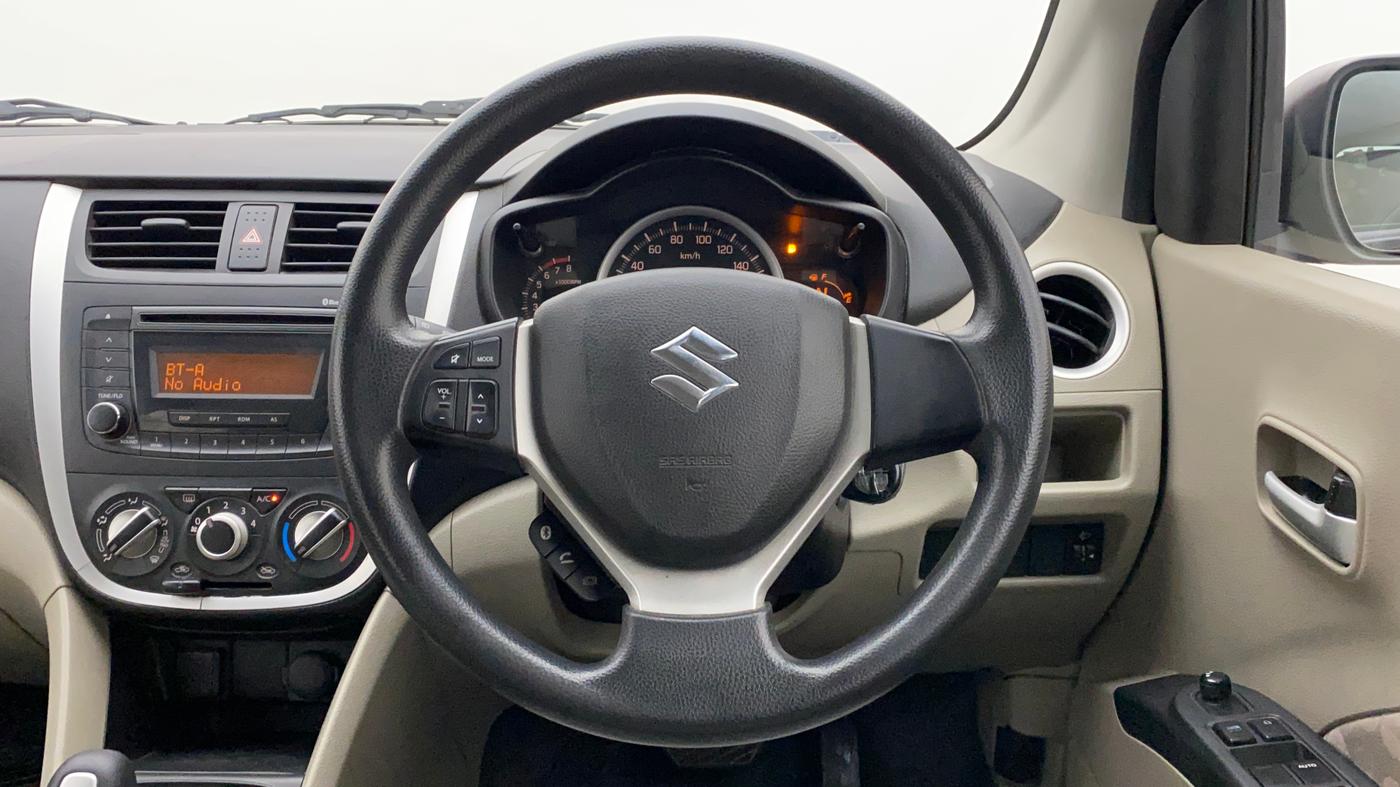 2016 Maruti Celerio ZXI AMT, Petrol, Automatic, 38,233 km, Steering Wheel Close Up