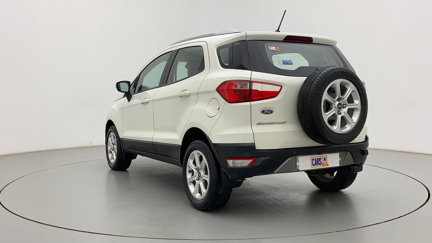 2019 Ford Ecosport TITANIUM + 1.5L PETROL AT, Petrol, Automatic, 55,609 km, Left Back Diagonal