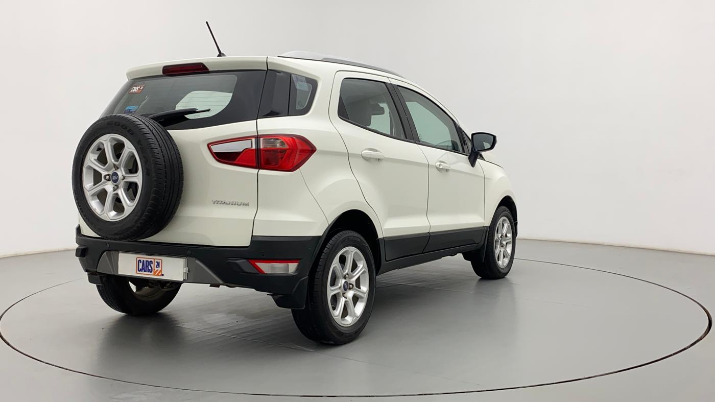 2019 Ford Ecosport TITANIUM + 1.5L PETROL AT, Petrol, Automatic, 55,609 km, Right Back Diagonal
