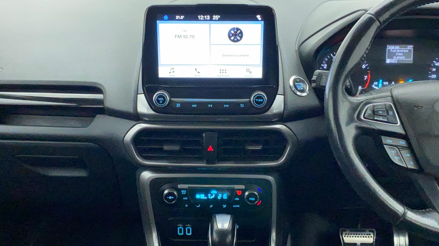 2019 Ford Ecosport TITANIUM + 1.5L PETROL AT, Petrol, Automatic, 55,609 km, Air Conditioner