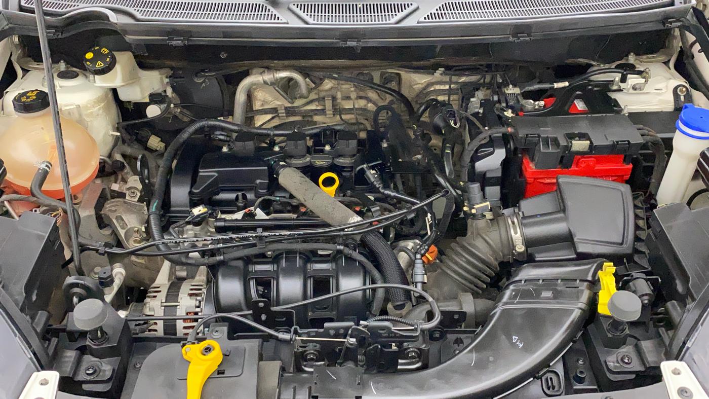 2019 Ford Ecosport TITANIUM + 1.5L PETROL AT, Petrol, Automatic, 55,609 km, Open Bonet