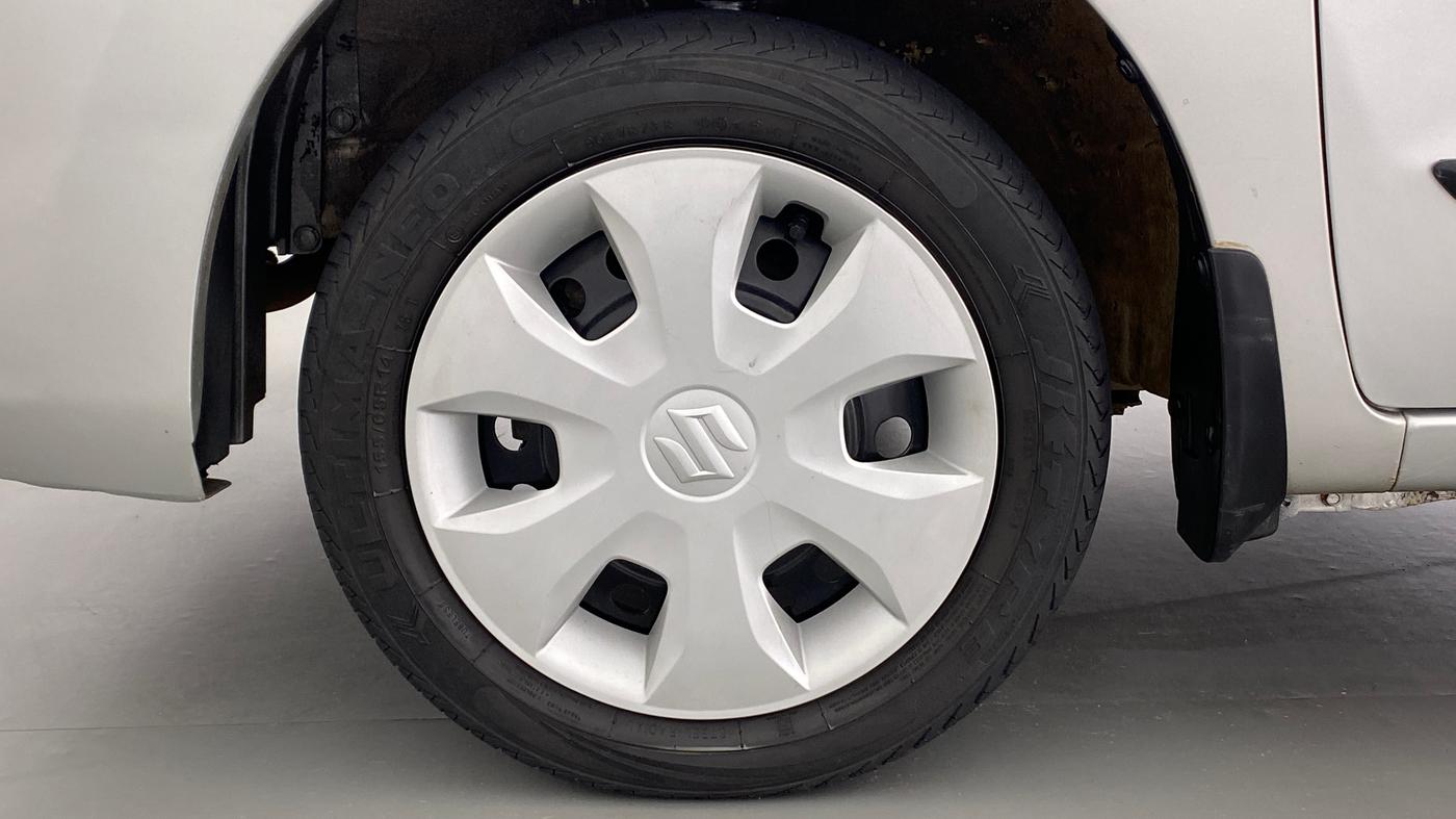 2018 Maruti Wagon R 1.0 VXI, Petrol, Manual, 71,071 km, Left Front Wheel