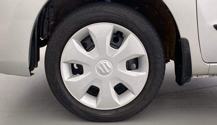 2018 Maruti Wagon R 1.0 VXI, Petrol, Manual, 71,071 km, Left Front Wheel
