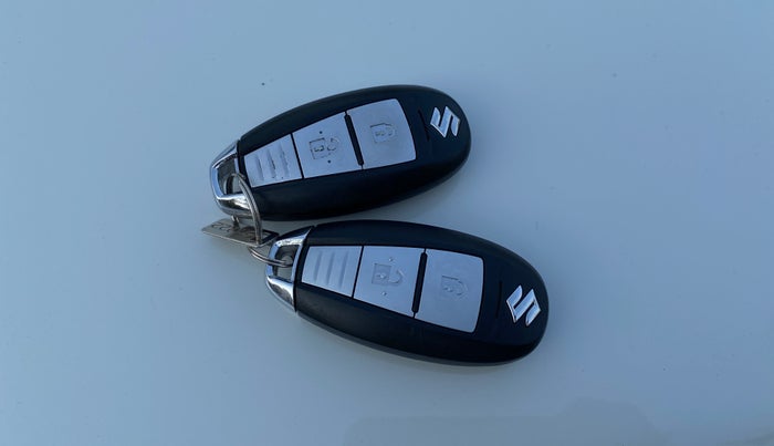 2022 Maruti Vitara Brezza ZXI PLUS, Petrol, Manual, 55,866 km, Key Close Up