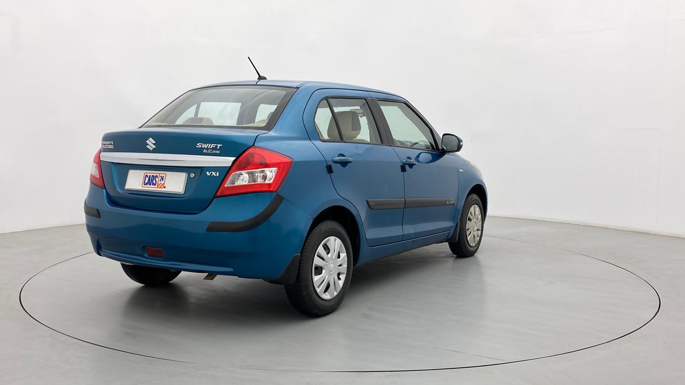 2013 Maruti Swift Dzire VXI, Petrol, Manual, 99,412 km, Right Back Diagonal
