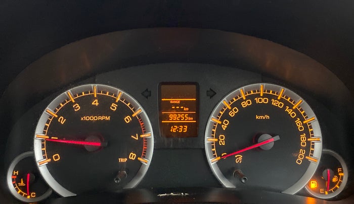 2013 Maruti Swift Dzire VXI, Petrol, Manual, 99,412 km, Odometer Image