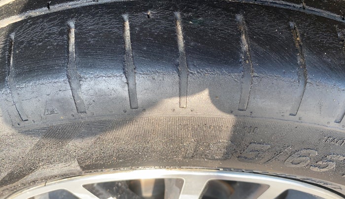 2022 Maruti Dzire ZXI Plus AMT, Petrol, Automatic, 83,886 km, Left Front Tyre Tread