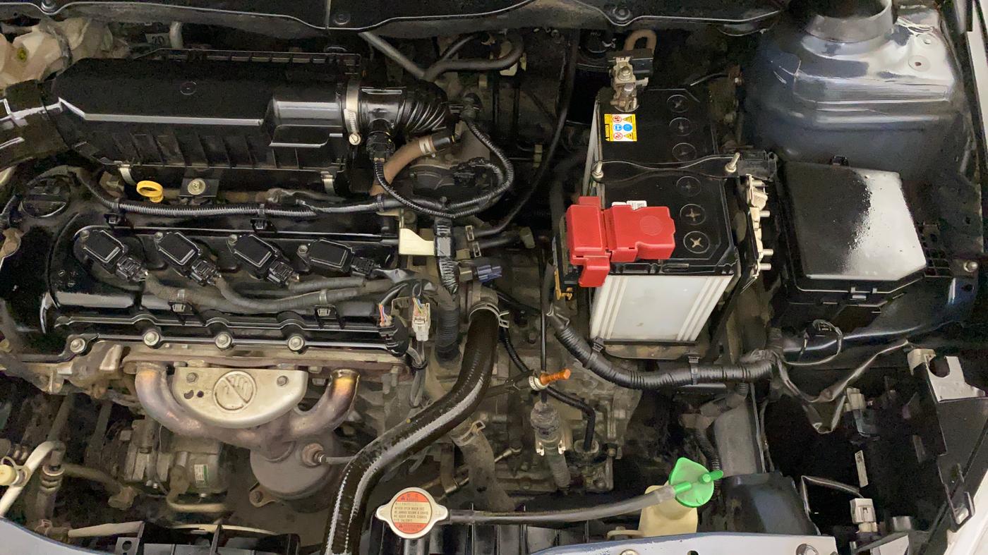2019 Maruti Ciaz ALPHA  AT 1.5 SHVS PETROL, Petrol, Automatic, 57,196 km, Engine View - Left