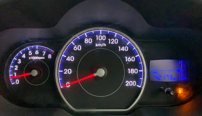 2011 Hyundai i10 SPORTZ 1.2, Petrol, Manual, 42,173 km, Odometer Image