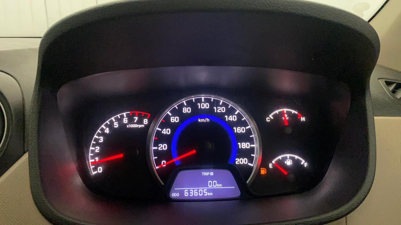 2018 Hyundai Grand i10 MAGNA 1.2 KAPPA VTVT, CNG, Manual, 63,584 km, Odometer Image