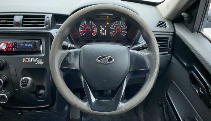 2018 Mahindra KUV 100 NXT K2 D 6S, Diesel, Manual, 57,422 km, Steering Wheel Close Up
