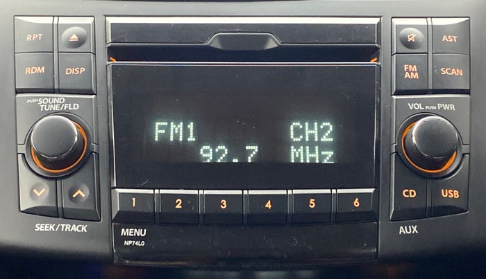 2013 Maruti Swift ZXI D, Petrol, Manual, 26,472 km, Infotainment System