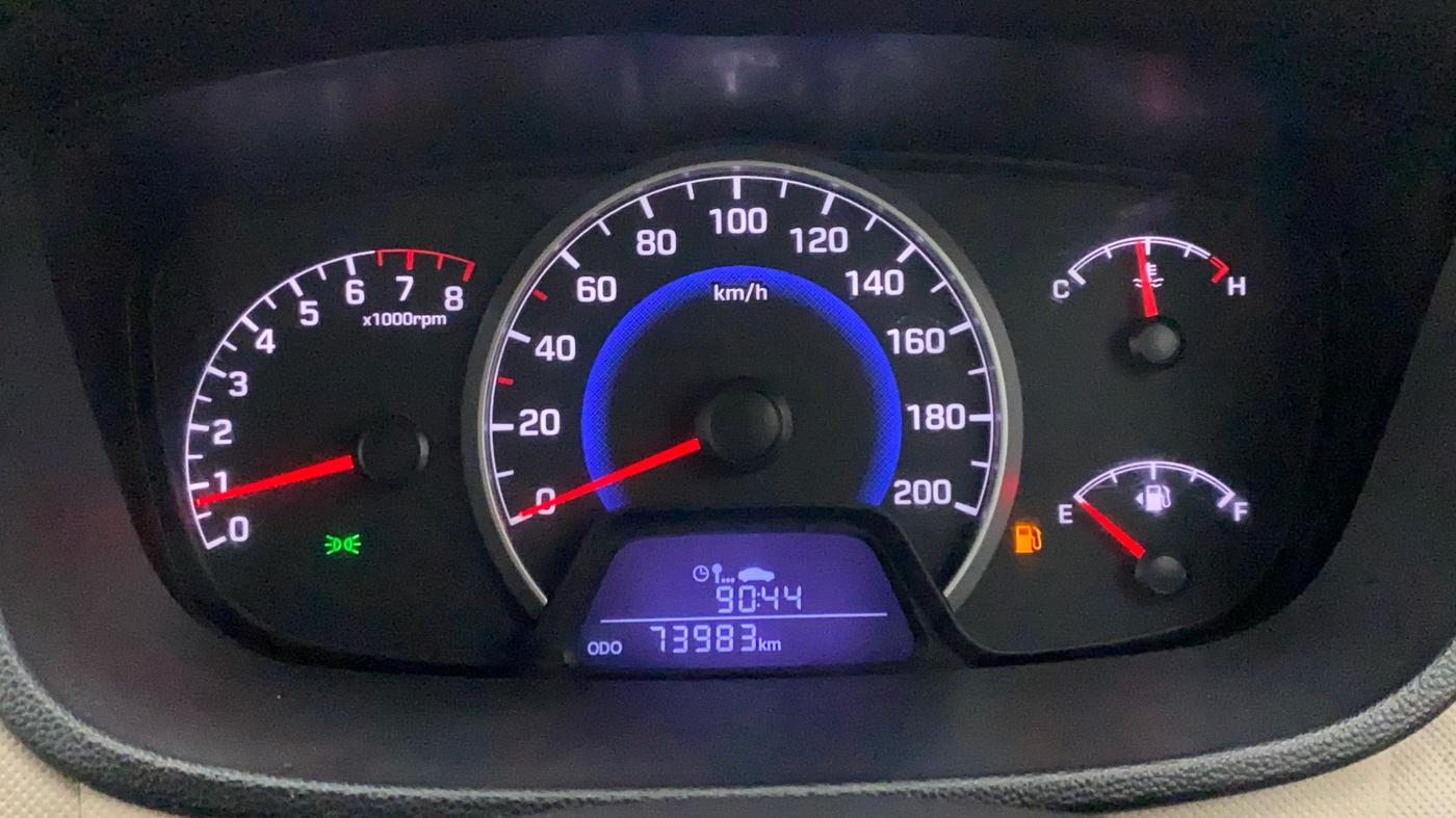 2016 Hyundai Grand i10 ASTA 1.2 KAPPA VTVT, Petrol, Manual, 73,983 km, Odometer Image