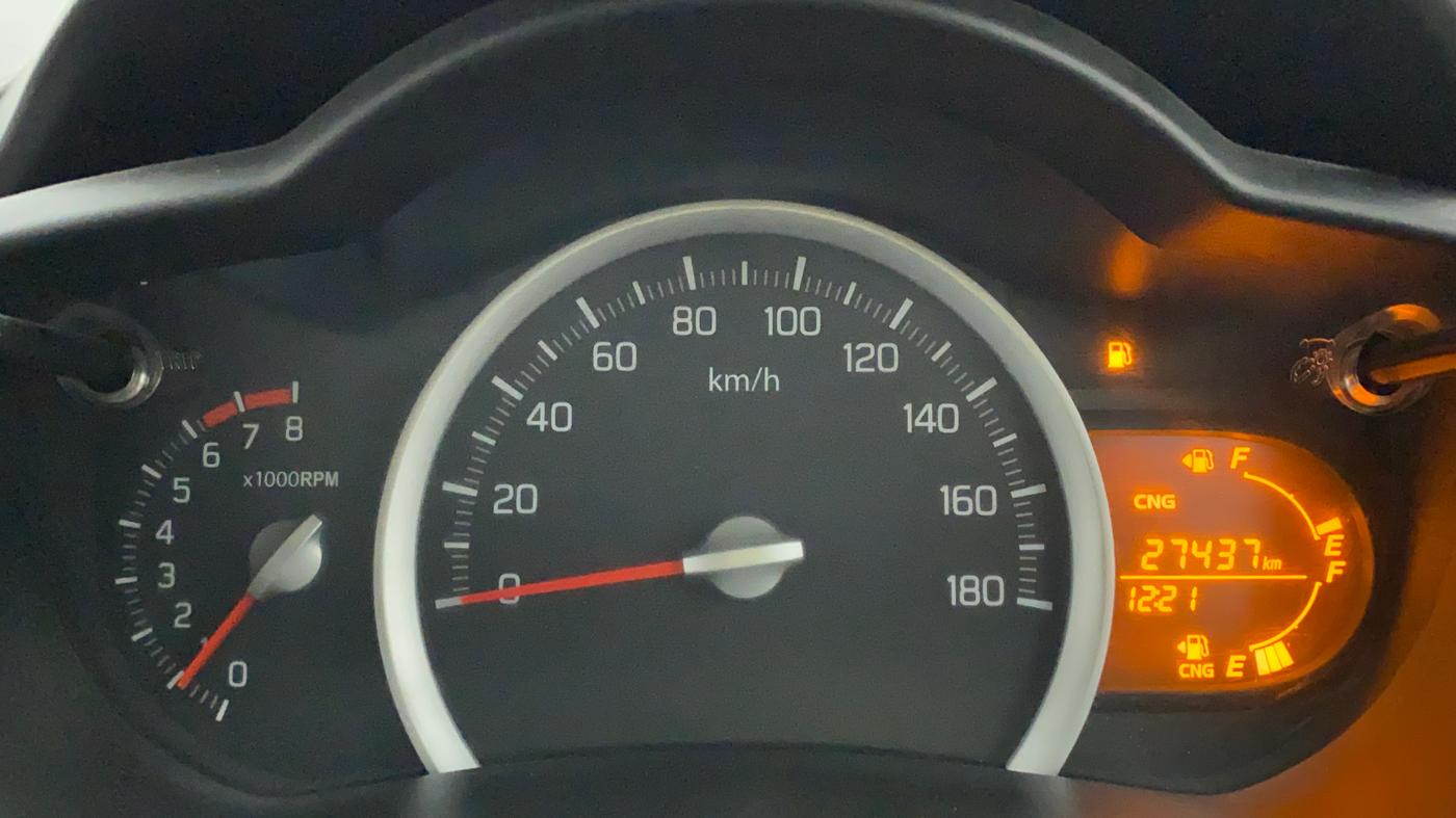 2019 Maruti Celerio VXI (O) CNG, CNG, Manual, 27,436 km, Odometer Image