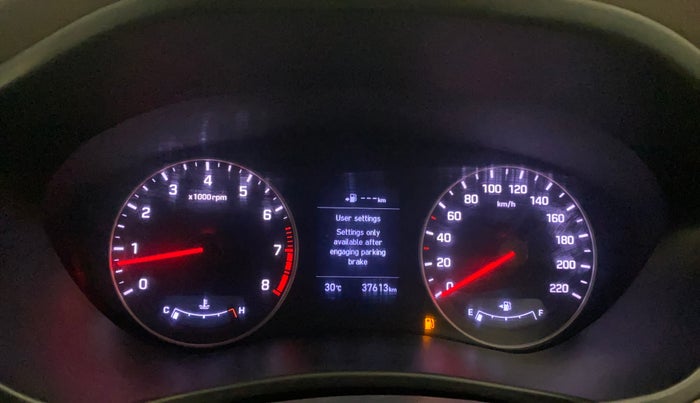 2019 Hyundai Elite i20 ASTA 1.2 (O), Petrol, Manual, 37,589 km, Odometer Image