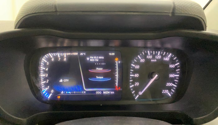 2020 Tata ALTROZ XZ PETROL, Petrol, Manual, 84,233 km, Odometer Image