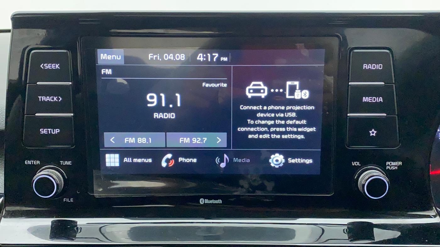2020 KIA SELTOS HTK PLUS 1.5, Petrol, Manual, 48,577 km, Infotainment System