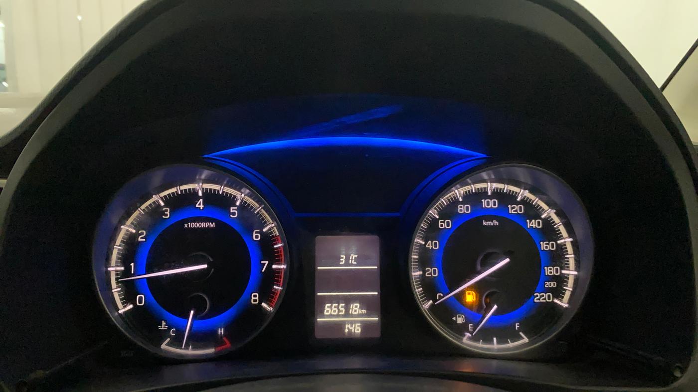 2016 Maruti Baleno DELTA PETROL 1.2, Petrol, Manual, 66,499 km, Odometer Image