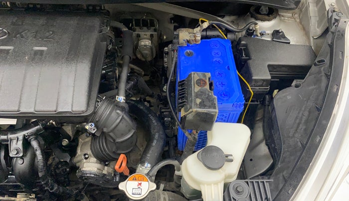 2018 Hyundai Grand i10 SPORTZ AT 1.2 KAPPA VTVT, Petrol, Automatic, 28,023 km, Engine View - Left