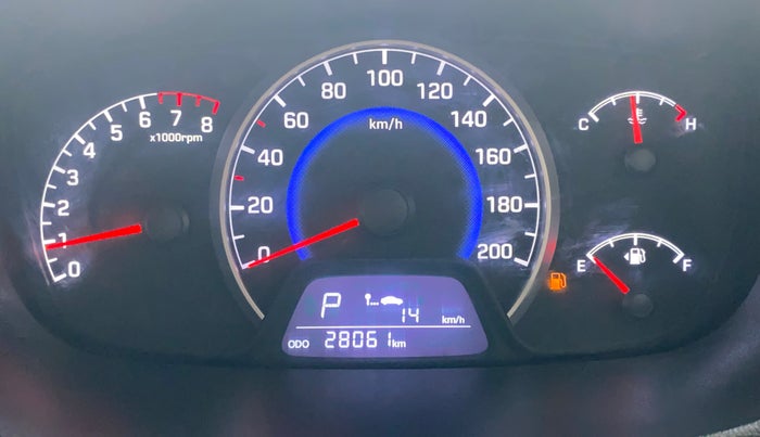 2018 Hyundai Grand i10 SPORTZ AT 1.2 KAPPA VTVT, Petrol, Automatic, 28,023 km, Odometer Image