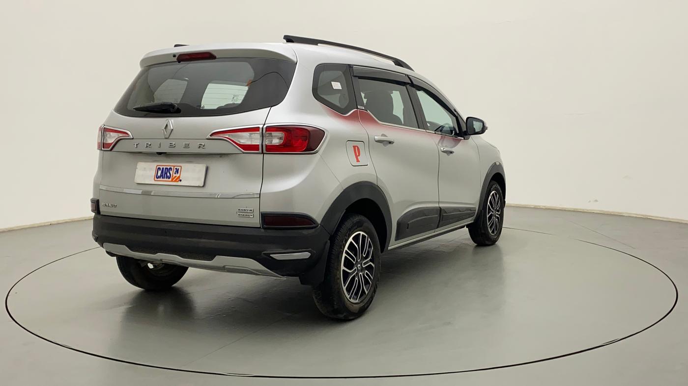 2020 Renault TRIBER RXZ AMT, Petrol, Automatic, 30,123 km, Right Back Diagonal